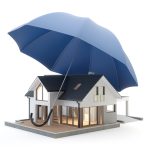 HIgh-Risk Home Insurance Hub Home with Umbrella Protecting It